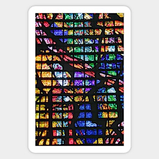 Colourful Glass Sticker